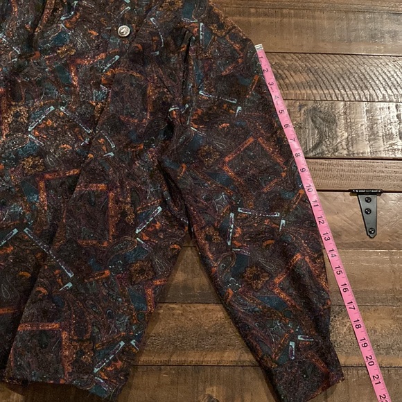Vintage Paisley Print Blouse - Picture 6 of 6